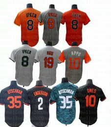 Aanpassing 2024 Adley Rutschman Baseball Jersey Jackson Holliday Cedric Mullins Gunnar Henderson Mountcastle Corbin Burnes Felix Bautista Austin Hays Colton