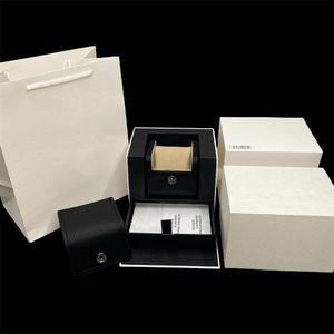 Maatwerk zwarte herenhorloges Box Cases Vierkant Leermateriaal Handleiding Certificaatkaart Dameshorloge Geschenkdoos Origl Horlogeaccessoires OM Mysterieuze Doos