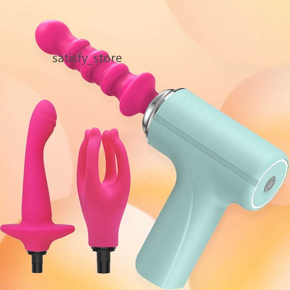Customization Foodgrade Soft Silicone Massage Gun Replacement Heads Massage Gun Attachment Dildo Head Sex Toy