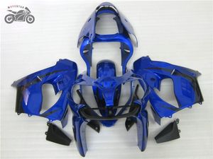 Personalice los carenados chinos para KAWASAKI NINJA 2000 2001 ZX9R ABS Plastic Blue Blue Motorcycle Fairing Kits ZX-9R 00 01 ZX 9R