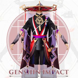 Personalizar Genshin Impact Fatui Scaramucci Skirmish Cosplay Disfraz Mujer Hombre Traje San Bing Conjunto completo Ropa Y0903