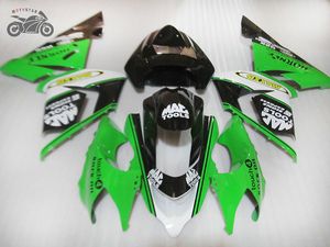 Personnaliser les kits de carénage de moto pour Kawasaki Ninja 2004 2005 ZX-10R course sur route en plastique ABS carénages chinois carrosserie ZX10R 04 05 ZX 10R