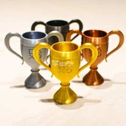 Personalice el nuevo trofeo oculto de bronce de plata dorada de platino en 3D para PS4 PS5 PSN PSN Tokens