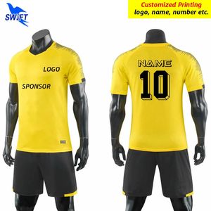 Personalizar las camisetas de fútbol de fútbol seco impreso