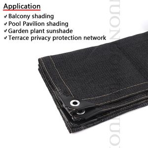Personalizar espesas anti-UV Sunshade Net Home Garden Suculento Vida de Planta Valización de balcón Vista de seguridad de la privacidad Sunshade Velas