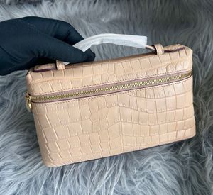 Personnalisez le sac en cuir crocodile de qualité supérieure fait à la main avec le sac de qualité miroir 10a de la plus haute qualité LP Bag féminin en cuir d'origine