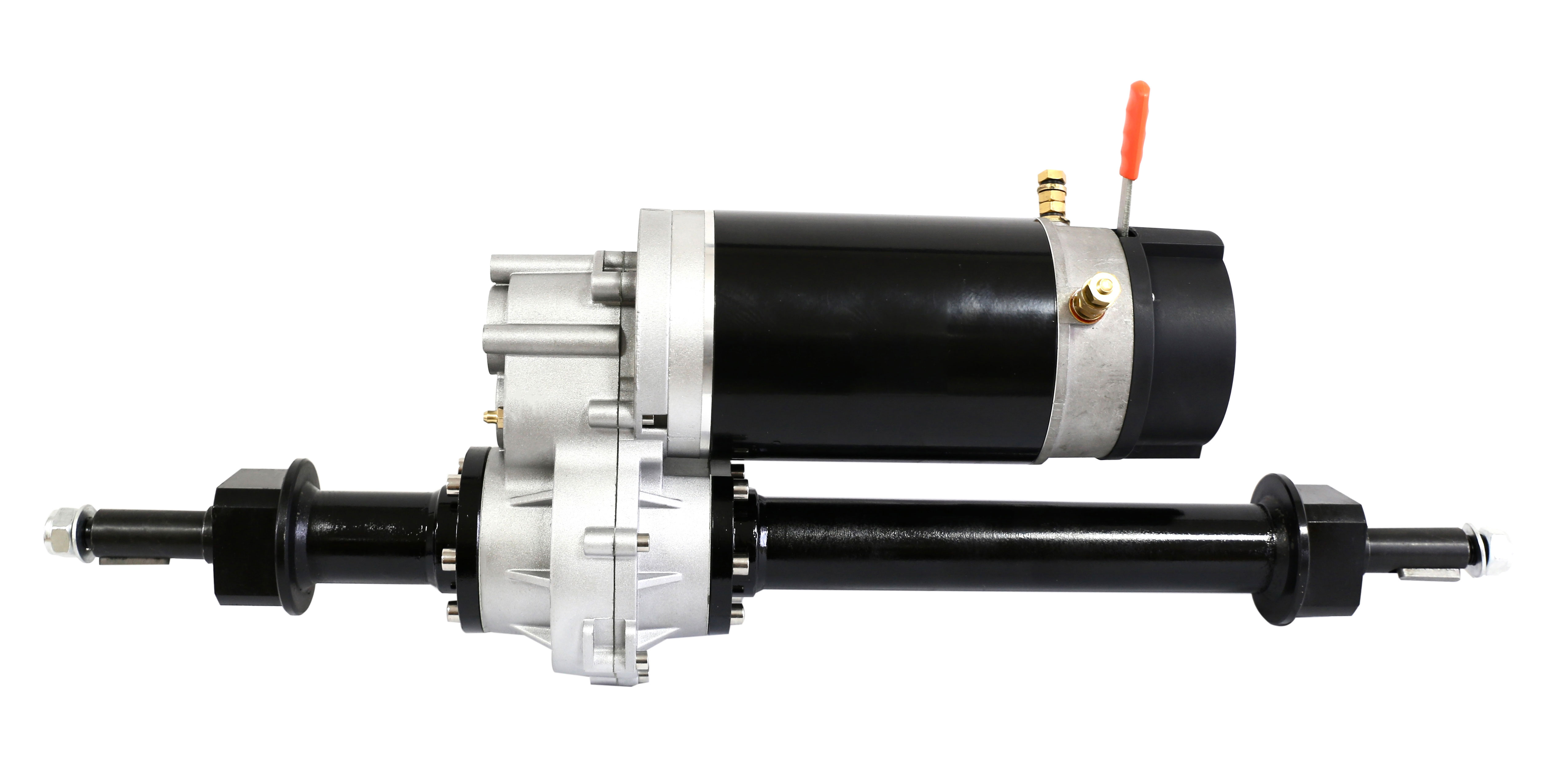 Customized 1200W large torque brush DC motor drive axle differential