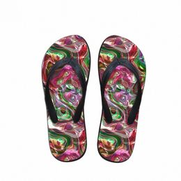 Aangepaste 2019 nieuwste flip flops vrouwen casual strand flats licht slippers vrouw vrouwelijke dames slippers rubber j2fo#