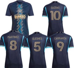 Philadelphia Union 24-25 Maillot de football de qualité thaïlandais personnalisé yakuda boutique en ligne locale MONTEIRO 10 CARRANZA 9 MARTINEZ 8 UHRE 7 GLESNES 5 wear