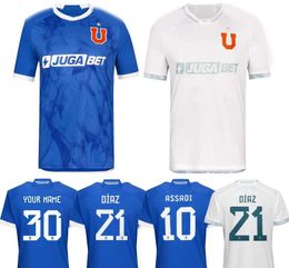Voetbalshirts 23-24 Universidad de Chile Aangepaste Thaise kwaliteit aangepaste jerseys 10 VARGAS 9 FERNANDES 11 PALACIOS 13 MOYA 19 95e speciale versie