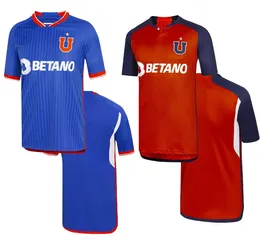 Voetbalshirts 23-24 Universidad de Chile Aangepaste Thaise kwaliteit aangepaste jerseys 10 VARGAS 9 FERNANDES 11 PALACIOS 13 MOYA 19 95e speciale versie