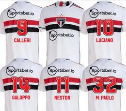 24-25 Maillots de football personnalisés Sao Paulo Qualité thaïlandaise Yakuda DHgate 10 DANI ALVES LUCIANO PABLO CALLERI LUAN IGOR GOMES BRENNER 7 ALISSON Concevez votre propre nouveau