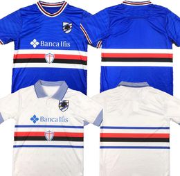 Aangepaste 24-25 sampdoria voetbalshirts Thaise kwaliteit lokale online winkel Ontwerp je eigen kingcaps F sports 15 COLLEY 24 BERESZYNSKI 23 GABBIADINI 27 QUAGLIARELLA