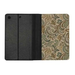 Étui personnalisé en cuir PU, vierge par Sublimation 2D, pour iPad mini1/2/3, couverture de livre, tablette Compatible B226