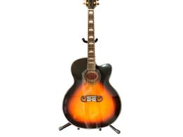 Guitarra acústica J200 personalizada de 41 pulgadas, acabado Sunburst sólido de 43 ''