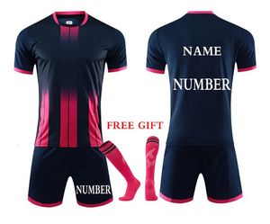 Aangepaste jongens voetbalshirt jongens voetbaluniform Futebol shirt set voetbalset kindersportkleding 240210