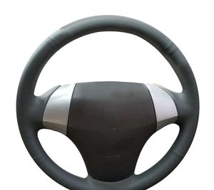 Housse de volant de voiture personnalisée en cuir Original tresse de volant accessoires de voiture pour Hyundai Elantra 2008 2009 2010