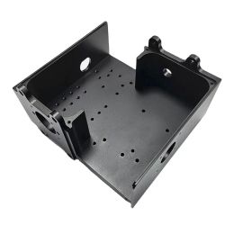 Prototipo de caja de metal de mecanizado de giro de CNC personalizado