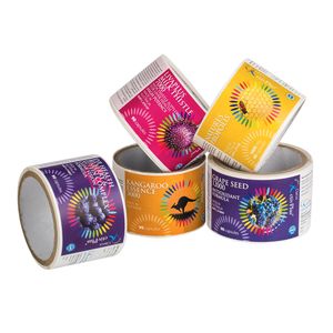 Aangepaste Kleurrijke Verschillende Gunsten Drinken Fles Kleefstickers Stickers Gedrukte Witte Vinyl Roll Pakket Sticker met Topkwaliteit