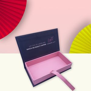 Emballage cosmétique personnalisé Boîtes en carton Carton mat Imprimé Boîte de papier coloré Emballage de stockage de cadeaux avec une qualité supérieure