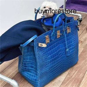 Sac en peau de vache personnalisé Hac 50cm Style Handswen fait à la main de qualité supérieure Hac taille haute taille voyage dîner en cuir haute femmes bagagesCBV4