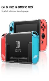 Nom de l'image de conception personnalisée PO Crystal PC transparent Case transparente pour Nintendo Nintend Switch NS NX CAS HARD CARY BAC8092750