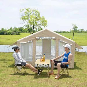 Tente gonflable de camping de luxe exquise personnalisée Veuillez nous contacter pour l'achat