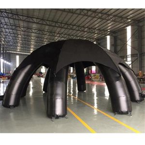 Aangepaste opblaasbare koepeltent met balken waterdicht 8m 6m pop-up spider evenement feesttent disco schuilplaats voor verhuur of 250q