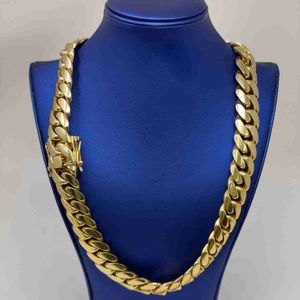 Aangepaste Italiaanse 10kt 14k gouden ketens Echte gele Miami Cuban Link Franco Solid met certificaat