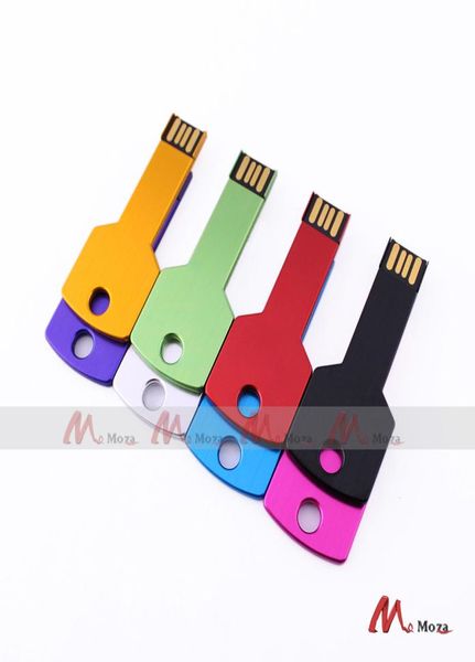 Logotipo personalizado 10pcs 128MB 256MB 512MB 1G 2G 4GB 8GB 16GB Memoria USB Memoria Flash Metal Pendrives Pendrives Sticks genuino STO5087660