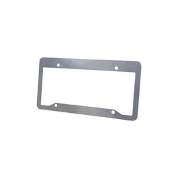 Aangepast logo aluminium autoplaat sublimatie blanco afdruk kentekenplaat frame B217