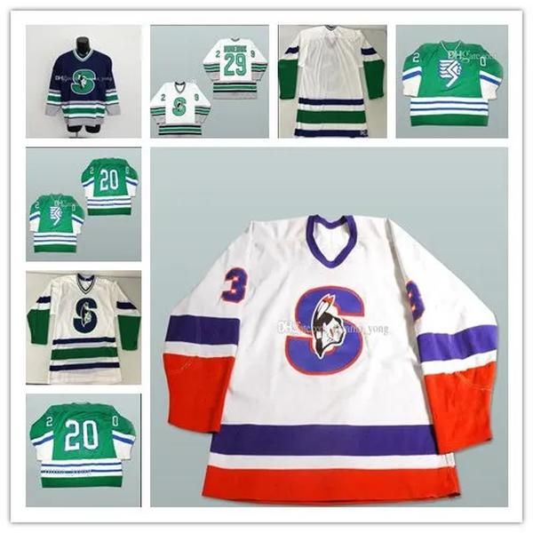 Maillots de hockey brodés Vintage Springfield Ma Indians pour hommes personnalisés Snoop Dogg tous les uniformes cousus en gros taille S-3Xl bonne qualité 73