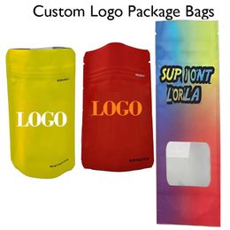 Aangepaste Mylar Bags Zipper Packaging Edibles e-sigarette pakket wegwerp vape pen kars Retail kinddichte zip oem candy gummy lege pakken aangepast logo