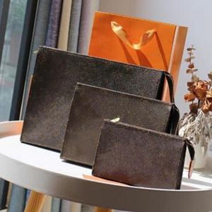 Designer Woman Bag Handbag Purse Clutch wallet Toilet pouch Cosmetic cases women fashion flower checkers