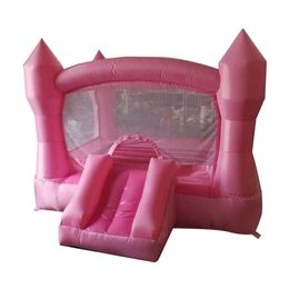 Aangepaste Outdoor Mini opblaasbaar springkasteel Bouncer Bouncer Combinatie Entertainment Trampoline Kinderen Kinderen Glijbaan met blower gratis schip 02