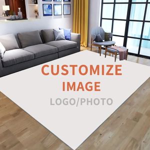 Aangepaste Po-merk Anti-slip tapijt tapijten voor slaapkamer grote gebied Tapijten voor woonkamer anime vloer Mat Home Decor 240422