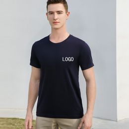 Impression personnalisée hommes hauts t-shirts chemise été hommes respirant texte décontracté nom de l'équipe hommes et femmes t-shirts à manches courtes 220614