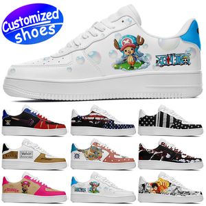 Aangepaste schoenen loopschoenen ster liefhebbers diy schoenen Retro casual schoenen mannen vrouwen schoenen outdoor sneaker de oude glorie zwart rood blauw groot formaat eur 25-48