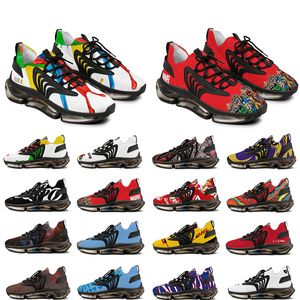 Chaussures de sport personnalisées DIY Chaussures de course pour hommes Triple Noir blanc jaune bleu bleu rouge vert baskets Trainers extérieurs