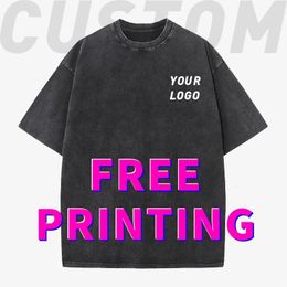 T-shirts personnalisés Images d'impression gratuites Vieux vêtements de design 100% Cotton Cultural Shirts Mens and Womens Travail Vêtements 240508