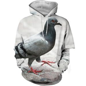Camisetas personalizadas, Polos, traje de béisbol informal para hombre, color gris paloma, suéter con estampado digital 3D de la serie paloma