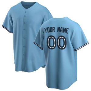 Aangepaste Toronto Baseball Jersey Canada Game Baseball Jersey Gepersonaliseerd uw naam elk getal allemaal genaaid Amerikaanse maat S-6XL