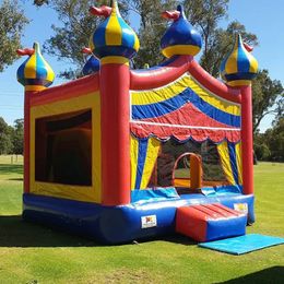 Aangepaste trampolines fabrieksprijs kleurrijk opblaasbaar circus dream bouncer jump house commerci￫le bounce opblaasbare spring veerkrachtige kastelen per schip naar deur