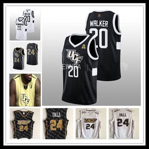 Maillots de basket-ball universitaires Ncaa UCF Knights Tacko Fall Taylor Hendricks Darius Johnson C.J. Kelly Ithiel Horton Brandon Suggs Jayhlon Young Lahat Thioune 4XL