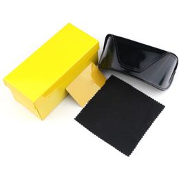 Aangepaste verscheidenheid aan leveranciers van zonnebrillenkokers Zonnebrilaccessoires groothandel hoogwaardige bril beschermende verpakking klassiek bruin rood zwart originele doos