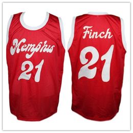Personnalisé Vintage LARRY FINCH rouge sons rétro 1972-74 maillot de basket-ball à domicile personnalisé n'importe quel nom numéro maillots Ed S-5XL