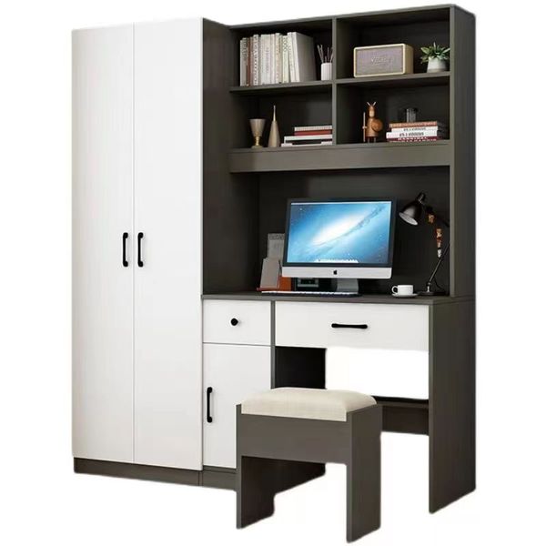 Armario personalizado Muebles de dormitorio Gabinete de zapatos de madera maciza Almacenamiento multifuncional de gran capacidad