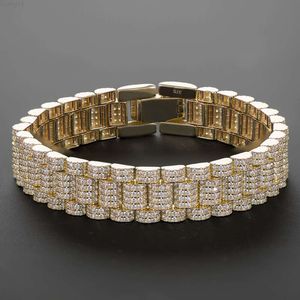 Brazalete de diamantes de moissanita de oro personalizado para mujeres y hombres Hip Hop Iced Out S925 plata 9k 10k 14k 18k