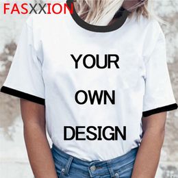 Personnalisé votre comme P o ou votre propre conception t-shirt hommes femmes unisexe t-shirt décontracté bricolage t-shirt personnalisé haut t-shirt mâle femme 220614