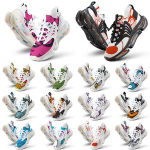 chaussures de douane hommes femmes chaussures de course bricolage multis couleur noir blanc rouge roses vert violet mens personnalisé sports de plein air baskets formateurs jogging mode